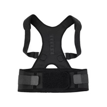 Kamburluk Önleyici Manyetik Medikal Unisex Ortopedik Korse Profesyonel Sporcu Dik Duruş Korse Siyah