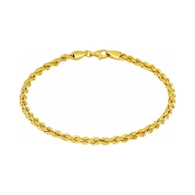 Altın Halat Bileklik T078494 Sarı Altın