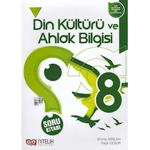 8. Sınıf Din Kültürü ve Ahlak Bilgisi Soru Kitabı - Emine Arslan - Nitelik Yayınları