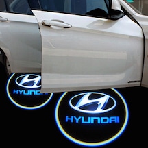 Hyundai Santa Fe Kapı Altı Hayalet Logo Lazer Led
