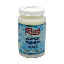 Rich Su Bazlı Mat Vernik 250 Cc Çok Renkli