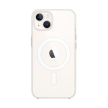 İphone 13 / 14 Uyumlu Magneticsafe Şeffaf Silikon Telefon Kılıfı