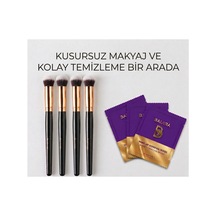 Oval Yapılı Kapatıcı Fırça Kod:136 4 Lü Set