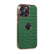 Apple Uyumlu iPhone 14 Pro Kılıf Snake Kapak - Koyu Yeşil 0.2M-Çok Renkli
