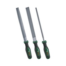 200 Mm Uzunluğunda Ergonomik Tasarıma Sahip 3 Parça Ahşap Eğe Seti