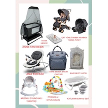Turhanbebe Bebeğinizin Tüm İhtiyaçları Lüx Bebek Çeyiz Seti Noansünal Babynest - Siyah