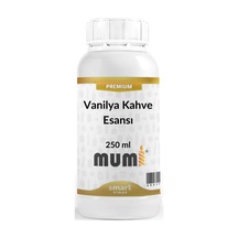 Premium Vanilya Kahve Mum Esansı 250 Ml Şeffaf