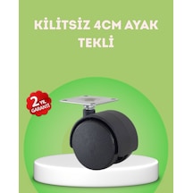Lvsqvr Kilitsiz 4 Cm Mobilya Ayağı Tek Adet Pratik Ve Dalı Çok Renkli