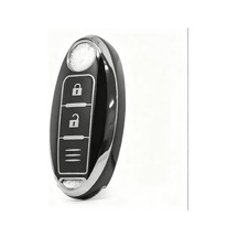 Gma Keys Nissan Micra Juke Qashqai Note Navara Pulsar Smart Nano Anahtar Kılıfı Siyah Gümüş Silver Renk