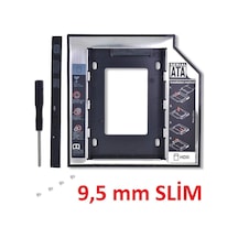 Harddisk Kutusu 9.5mm Slim Kızak Caddy Laptop Dvd To Ssd Hdd Sata 4716