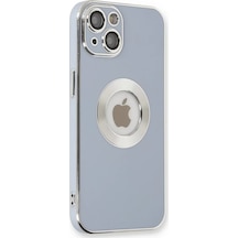 Newface Apple İphone 14 Plus Kılıf Store Silikon - Sierra Blue Mavi