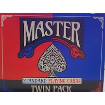 Master Oyun/iskambil Kartı 2 Deste