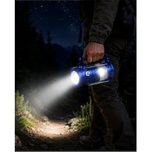 Astraltech Usb Şarjlı Çok Fonksiyonlu Kamp Feneri Dayanıklı Ve Taşınabilir Çok Renkli