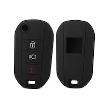 Peugeot Uyumlu 208 308 408 5008 2008 3008 Rifter Anahtar Kılıfı Silikon