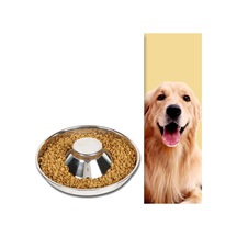 Sones Pet Köpek Mama Kasesi Köpek Mama Kasesi Paslanmaz Çelik Yavaş Yemek Kasesi Pet Malzemeleri