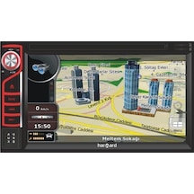 Harward HR-ND624 6.2 Double BT/DVD/SD/USB/FM/GPS Oto Teyp Kamera