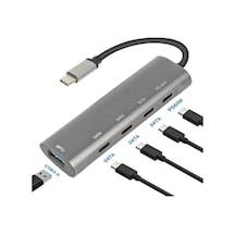 Kompakt 5 İn 1 Type-c Pd Hub İle Hızlı Veri Aktarımı