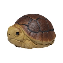 Homyl Mor Kil Çay Pet, Kaplumbağa Heykeli Heykelcik Minyatür Küçük