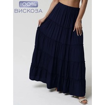 A.punto Tvoj Luk Uzun Maksi Etek 155014579 Mavi