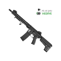 Delta Armory Ar15 13" M-lok Alpha Siyah Aeg Airsoft/ Pil Şarj Setli