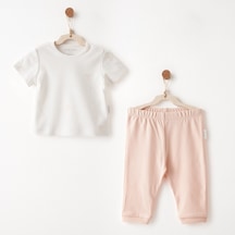 Andywawa Little Swan Love Kız Bebek Takım Ac26540 Somon