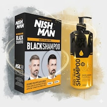 Siyah Saç Şampuanı 200 Ml Set X 2 Adet / + 400 Ml Tuzsuz Şampuan Hediye