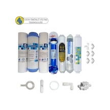 Purefer Açık Kasa Çift Sedimentli Sertifikalı 7li Filmtec Dupon Mebran 4lü Mineral+b12 Alkali