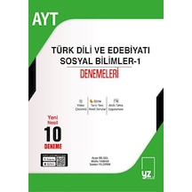 Yz Yayınları 2022 Ayt Türk Dili ve Edebiyatı Sosyal Bilimler 10  D