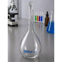 Balon Joje Kapaklı Ns Şilifli Borosilikat 2000 Ml