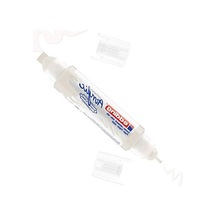 Beyaz 3d Akrilik Çift Uçlu Kalem, 2-3 Mm Ve 5-10 Mm 0,15 L