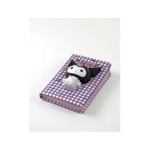Bakgelal Lisanslı 3d Squishy Figürlü Günlük Defter Hello Kitty, Kuromi, My Melody Karakterli Yumuşak Kapaklı Sevimli Not Defteri 1 Adet - Bgasqhkkuro002 Lila
