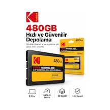 X150 480gb 2.5 İnç Sata Iıı Ssd 520 Mb/s Okuma 500 Mb/s Yazma Hızlı Ssd