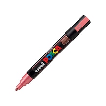 Uni Pc-5M Posca Boyama Markörü 1.8-2.5 Mm Metalik Kırmızı