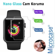 Microcase iOS Uyumlu Watch Series 4 40 Mm Nano Glass Esnek Koruma Film