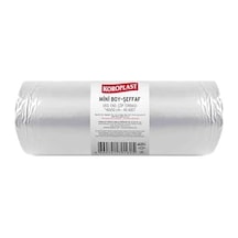 Ekonomik Endüstriyel Mini Şeffaf Çöp Torbası 40 Lı 40x50 Cm, Yırtılmaya Dayanıklı & Sızdırmaz Küçük Boy Çöp Poşeti, Çift Katlı, Geri Dönüştürülebilir, Mutfak, Ofis, Ev Atıkları İçin