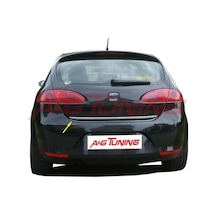 Seat Leon Krom Bagaj Alt Çıta Formlu 2006-2012 Paslanmaz Çelik N11.5593