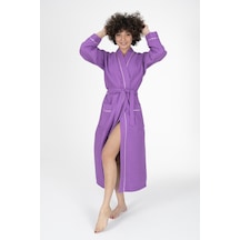 Varol Kaos Serisi Kimono Yaka Pike Bornoz Sabahlık Lila-l/xl LİLA