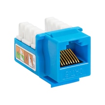 Hcs J6e-00874-bl Cat6 Utp Keystone Jack Mavi 5'li Paket