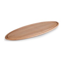Kapp Elips Sunumluk - Kayın 17X45 CM