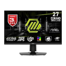 Msı Mag 272urdf E16 27 Dual Cozunurluk 4k 160hz - Fhd 320hz 0.5ms Hdmı Dp Hdr 400 Amd Freesync Premium Rapid Ips Gaming Monitor