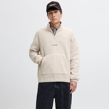 Jack & Jones Soho Erkek Krem Sweatshirt 12279680-mbm Krem