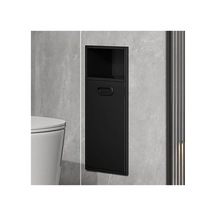Modern Paslanmaz Çelik Duş Rafı, Entegre Çöp Bidonu Nişli, Su Geçirmez Duvar Rafı, Mutfak, Banyo Ve Yatak Odası Diğer