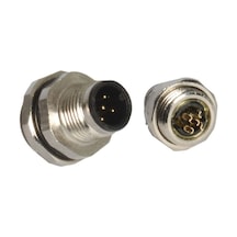 Zhong M12-5b3 ,m12/5-pin Makine Tip Erkek Soket