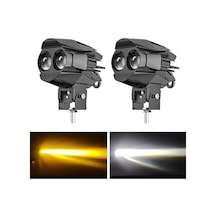 Space Space Offroad Sis Lambası 7.8 X 10 X 7 Cm Sarı-beyaz 12-60v Set/ Lass368 O A406482024