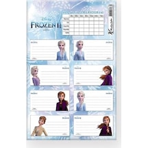 Keskin Color Frozen Iı Etiket Ders Programlı 3 Lü Çok Renkli