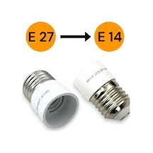 E27 'den E14 'e Dönüştürücü Duy - Pratik Ve Güvenli Çözüm E27 To E14 Duy Dönüştürücü