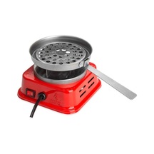Mini Kare Elektrikli Ocak Kırmızı 552266630