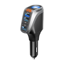 Mufunye 12-24v Çok Fonksiyonlu Hızlı Şarj Adaptörü: Ozio Voltaj Göstergeli Araba, Kamyon, Suv Ve Rv İçin Şarj Cihazı