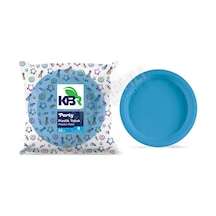 Kbr Party Plastik Tabak 22 Cm Mavi 8'li