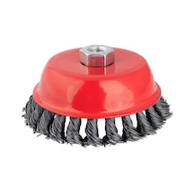 Gfb Burgulu Çanak Tel Fırça 75Mm